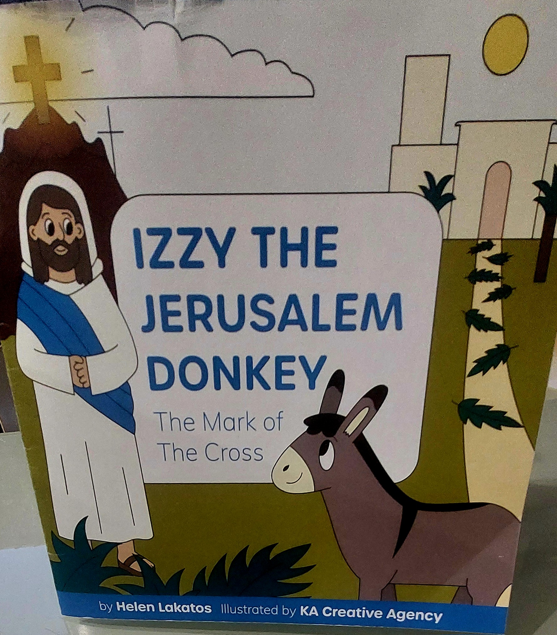 ” Izzy the Jerusalem donkey” το πρώτο παιδικό βιβλίο της Ειρήνης Λακάτου